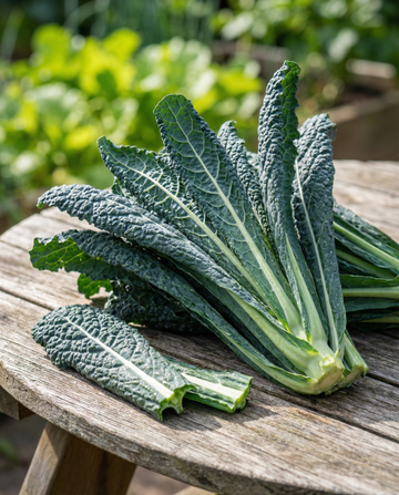 Svart palmkål Nero Di Toscana (Brassica oleracea) – ettåriga grönsaksfrön från SeedsChoice