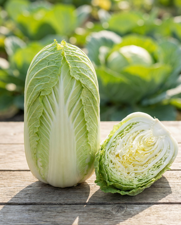 Kinesisk kål Granaat Michihli (Brassica pekinensis) – ettåriga grönsaksfrön från SeedsChoice