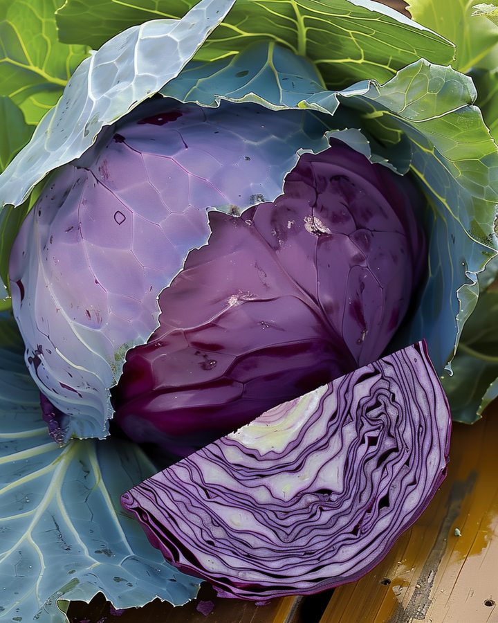 Rödkål Langedijker Bewaar 2 frön (Brassica oleracea) – ettårig grönsak