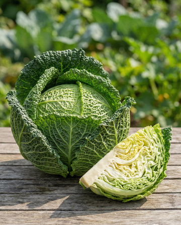 Savojkål Brussels (Brassica oleracea) – ettåriga grönsaksfrön från SeedsChoice