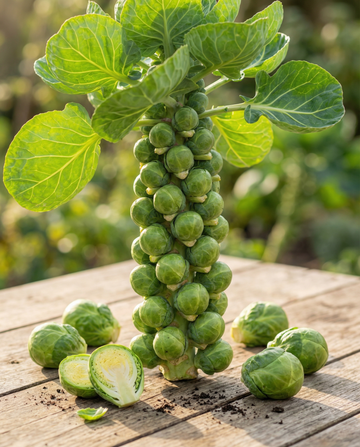 Brysselkål Topline F1 (Brassica oleracea) – ettåriga frön från SeedsChoice