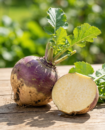 Kålrot Champion Purple Top (Brassica napus) – frön för ettåriga grönsaker från SeedsChoice