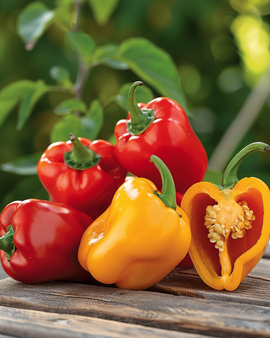Fröer till minipaprika Tinkerbell Mix Capsicum Annuum ettårig