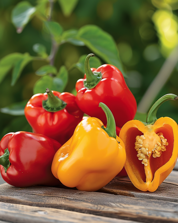 Fröer till minipaprika Tinkerbell Mix (Capsicum annuum) – ettårig grönsak