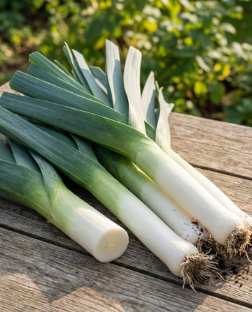Purjolök Herfstreuzen 3 Elephant (Allium porrum) – ettåriga grönsaksfrön från SeedsChoice