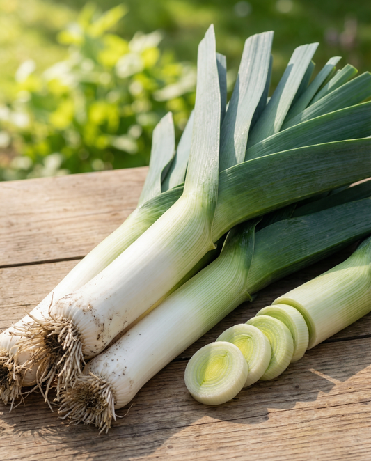 Purjolök Winterreuzen 3 (Allium porrum) – ettåriga grönsaksfrön från SeedsChoice