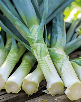 Leek Seeds Bluegreen Winter Allium Porrum Annual Variety