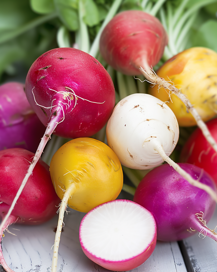 Rädisfrön Round Mixture (Raphanus sativus) – ettårig grönsak