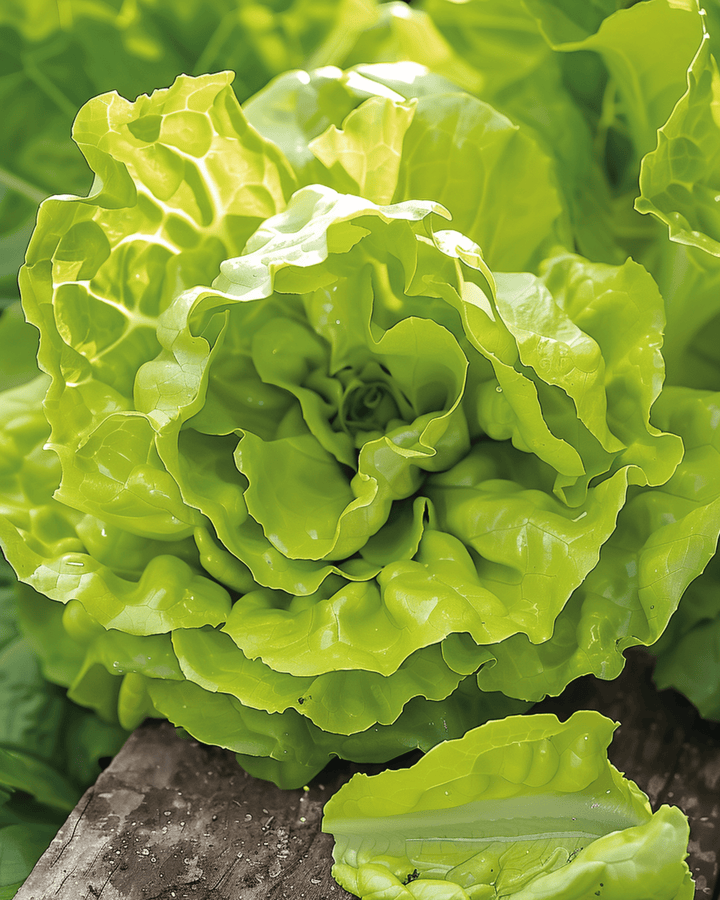 Smörbladsallat Grosse Blonde Paresseuse frön (Lactuca sativa) – ettårig grönsak