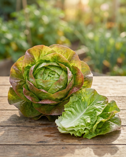 Sallat Merveille Des Quatre Saisons (Lactuca sativa) – ettåriga grönsaksfrön från SeedsChoice