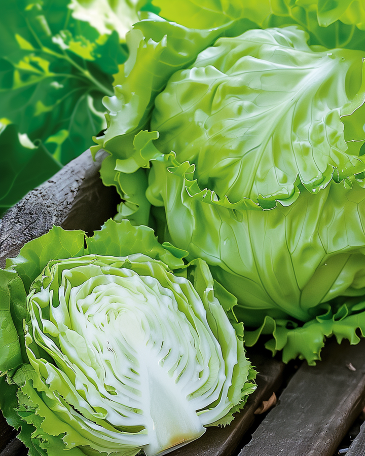 Isbergsallat Great Lakes 118 frön (Lactuca sativa) – ettårig grönsak
