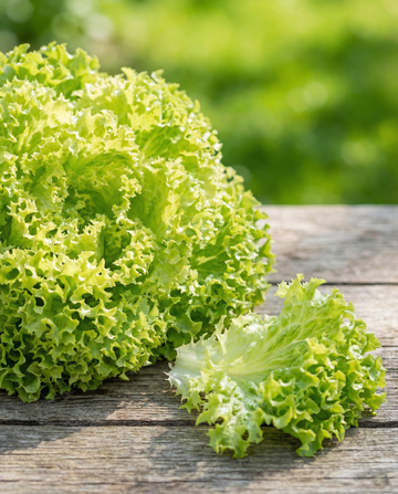 Lollo Bionda-sallat (Lactuca sativa) – ettåriga grönsaksfrön från SeedsChoice
