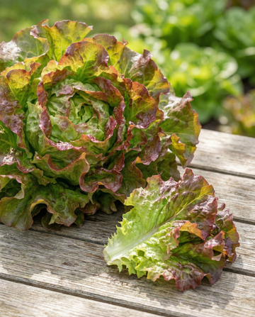 Bladlattuce Amerikaanse Roodrand (Lactuca sativa) – ettåriga grönsaksfrön från SeedsChoice