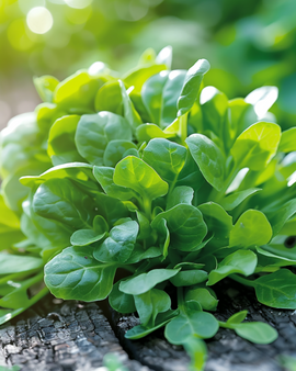 Fältsalladfrön Valerianella Locusta Ettårig Bladgrönsaksort Groene Volhart 2