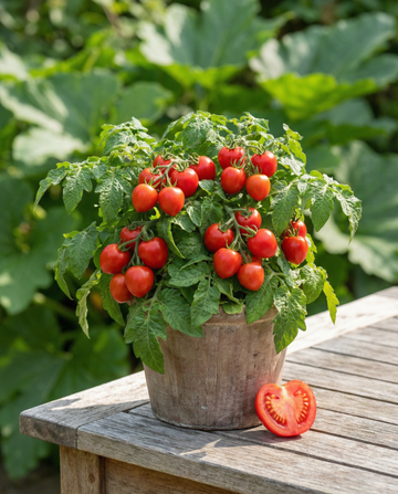 Körsbärstomat Heartbreaker Vita F1 Compact (Solanum lycopersicum) – ettåriga grönsaksfrön från SeedsChoice