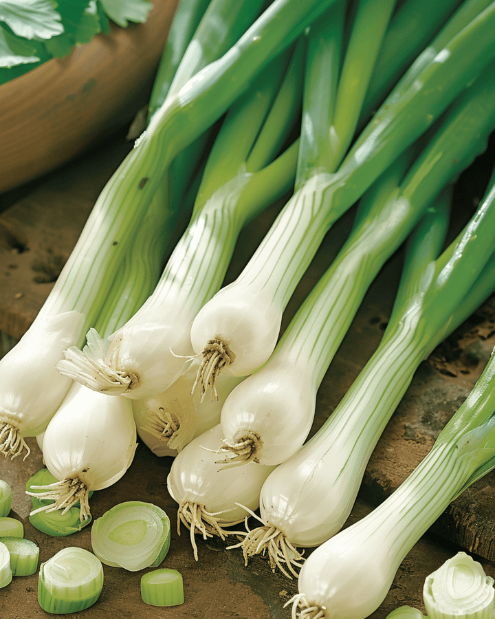 Salladslök Ishikura frön (Allium fistulosum) – ettårig grönsak