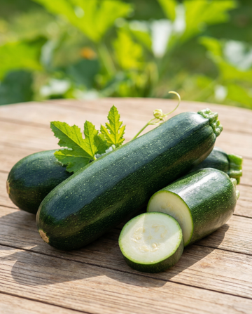 Sommarsquash Diamant F1 (Cucurbita pepo) – ettåriga grönsaksfrön från SeedsChoice