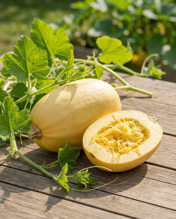 Spagettipumpa (Cucurbita pepo) – ettåriga grönsaksfrön från SeedsChoice