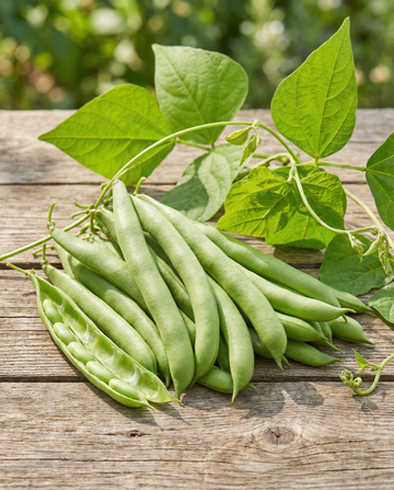 Störbönor Neckarkönigin (Phaseolus vulgaris) – ettåriga grönsaksfrön från SeedsChoice