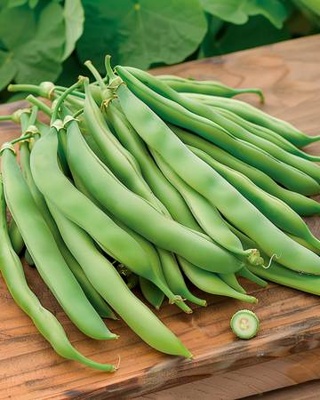 Klätterböna Westlandse Dubbele frön (Phaseolus vulgaris) – ettårig klätterväxt