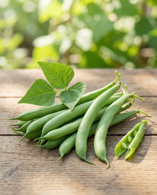 Buskböna Record (Phaseolus vulgaris) – ettåriga grönsaksfrön från SeedsChoice