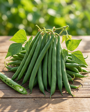 Dvärgbuskböna Miracle (Phaseolus vulgaris) – frön till ettårig grönsak från SeedsChoice