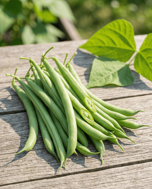 Dvärgbuskböna Opera (Phaseolus vulgaris) – frön till ettårig grönsak från SeedsChoice