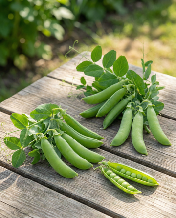 Sockerärtor De Grace (Pisum sativum) – ettåriga grönsaksfrön från SeedsChoice