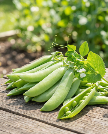 Sockerärtor Heraut (Pisum sativum) – ettåriga grönsaksfrön från SeedsChoice
