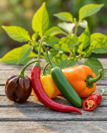 Paprikafrön blandning Mix 5 sorter (Capsicum annuum) – ettårig grönsak