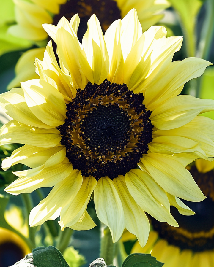 Solrosfrön Moonwalker (Helianthus annuus) – ettårig blomma
