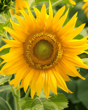 Solrosfrön Irish Eyes (Helianthus annuus) – ettårig blomma