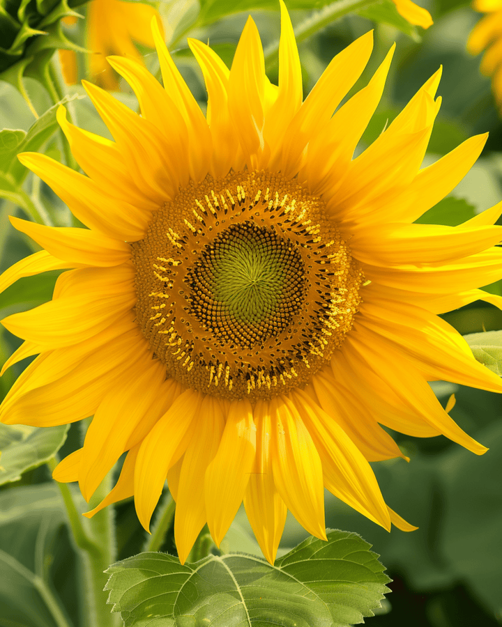 Solrosfrön Irish Eyes (Helianthus annuus) – ettårig blomma