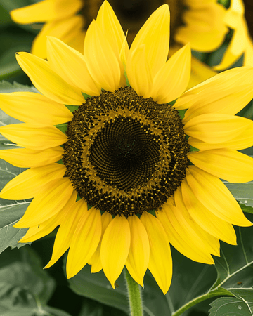 Solrosfrön Lemon Queen (Helianthus annuus) – ettårig blomma