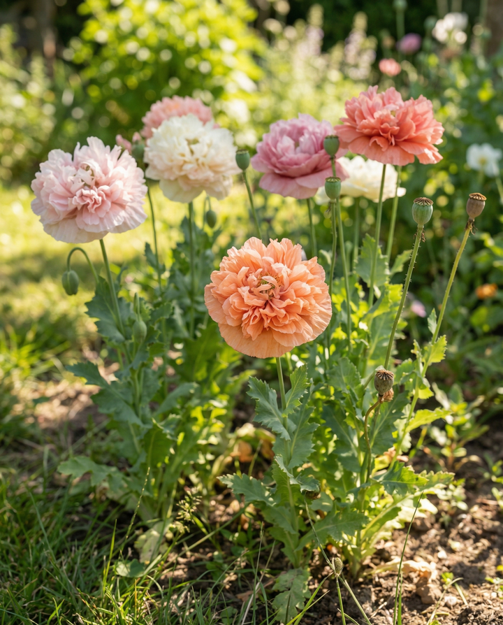 Vallmo Mixed frön – ettårig blomma