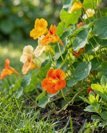 Krasse Jewel Of Africa Climber (Tropaeolum majus) – ettåriga klätterfrön från SeedsChoice