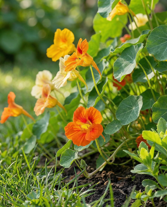 Krasse Jewel Of Africa Climber (Tropaeolum majus) – ettåriga klätterfrön från SeedsChoice