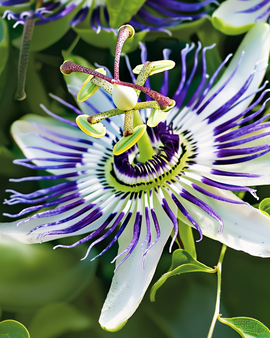 Passiflora Caerulea frön – passionsblomma, klätterväxt, blå