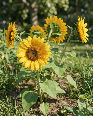 Solros Sunlit Bouquet Mix 75 cm (Helianthus annuus) – frön för ettåriga blommor från SeedsChoice