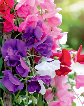 Luktärtsfrön Lathyrus odoratus Royal Family ettårig blandning