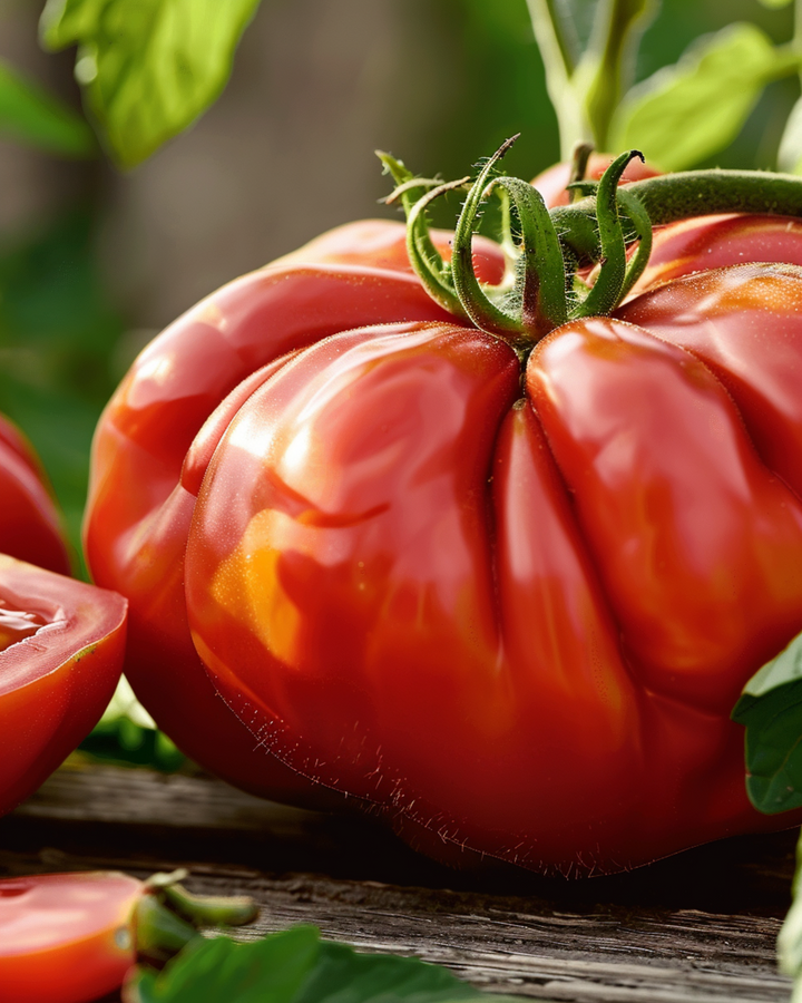 Kötttomat Supersteak F1 frön (Solanum lycopersicum) – ettårig grönsak