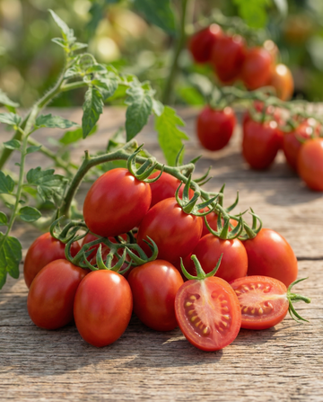 Cocktailtomato Ravello F1 (Solanum lycopersicum) – ettåriga grönsaksfrön från SeedsChoice