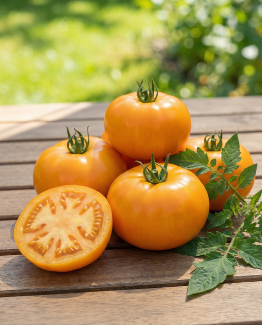 Tomat Zloty Ozarowski (Solanum lycopersicum) – ettåriga grönsaksfrön från SeedsChoice