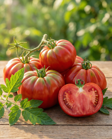 Nöttomaten Coeur De Boeuf (Solanum lycopersicum) – ettåriga grönsaksfrön från SeedsChoice