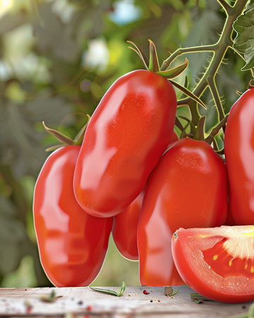 Tomatfrön Super Roma (Solanum lycopersicum) – ettårig grönsak