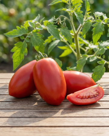 Tomat Super Roma (Solanum lycopersicum) – ettåriga grönsaksfrön från SeedsChoice