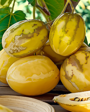 Melonpäron frön (Solanum muricatum) – fleårigt grönsaksväxt