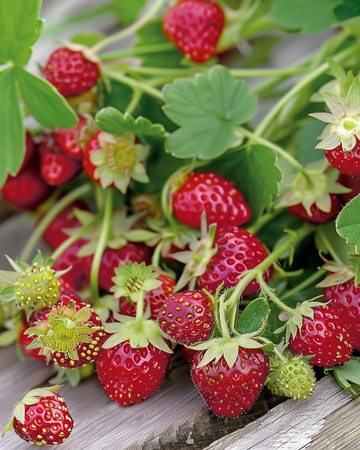 Alpinjordgubbe Baron Von Solemacher ärvd sort-frön (Fragaria vesca) – perenn