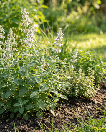 Kattört (Nepeta cataria) – frön till flerårig ört från SeedsChoice