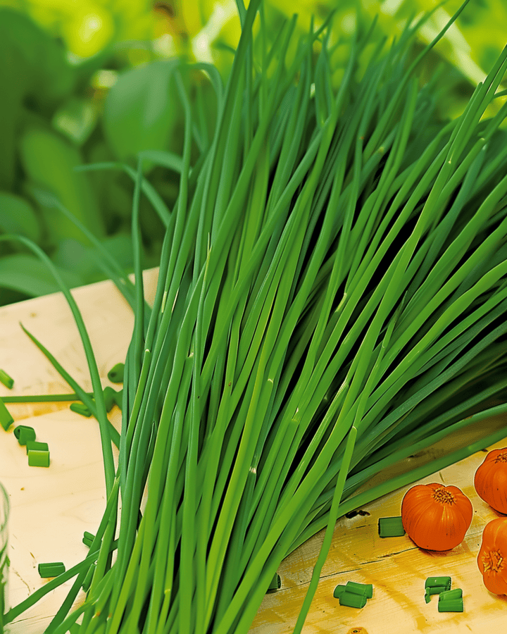 Kinesiskt gräslöksfrön (Allium tuberosum) – flerårig ört